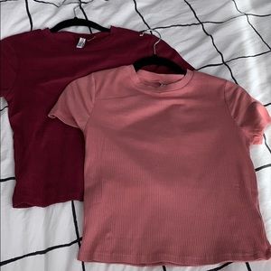 Two t-shirts